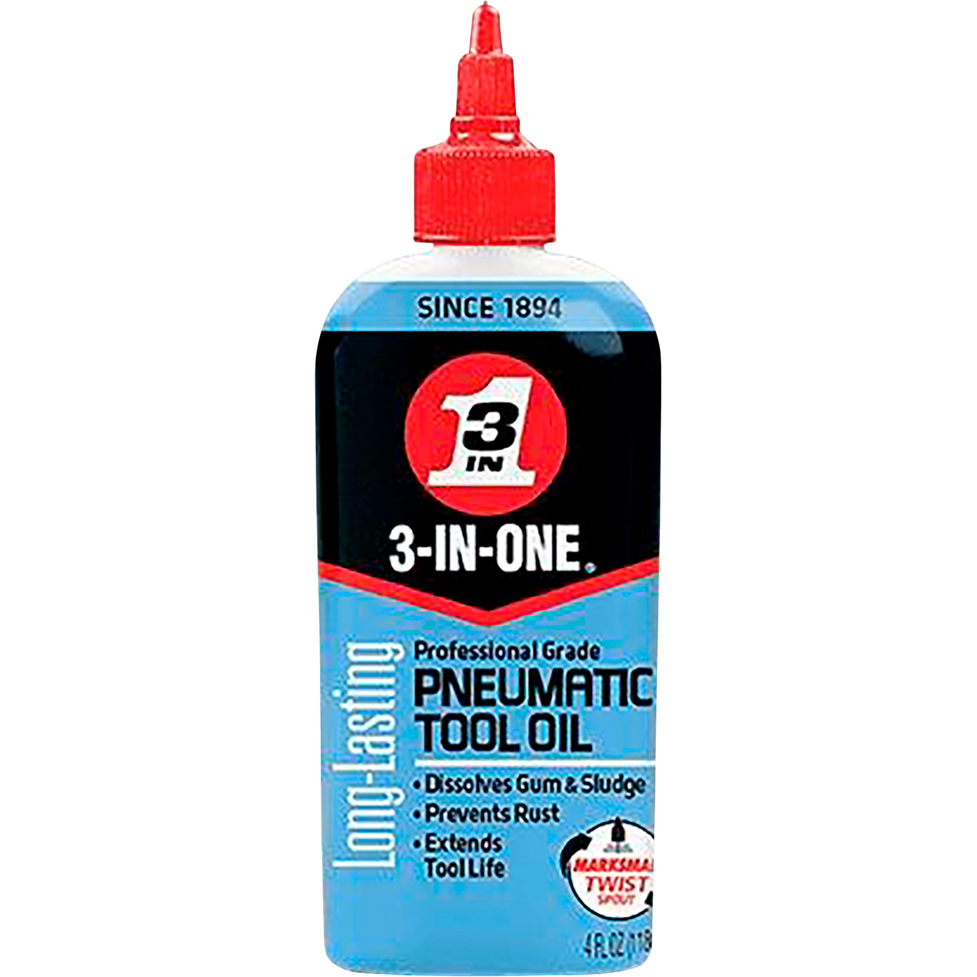 WD-40 3-in-1 Pneumatic Specialty Tool Drip Oil, 4-Oz. Bottle, Model# 120046